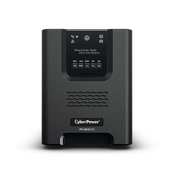 Cyberpower Pr1000elcd Sistema De Alimentación Ininterrumpida (Ups) 1000 Va 900 W 8 Salidas Ac