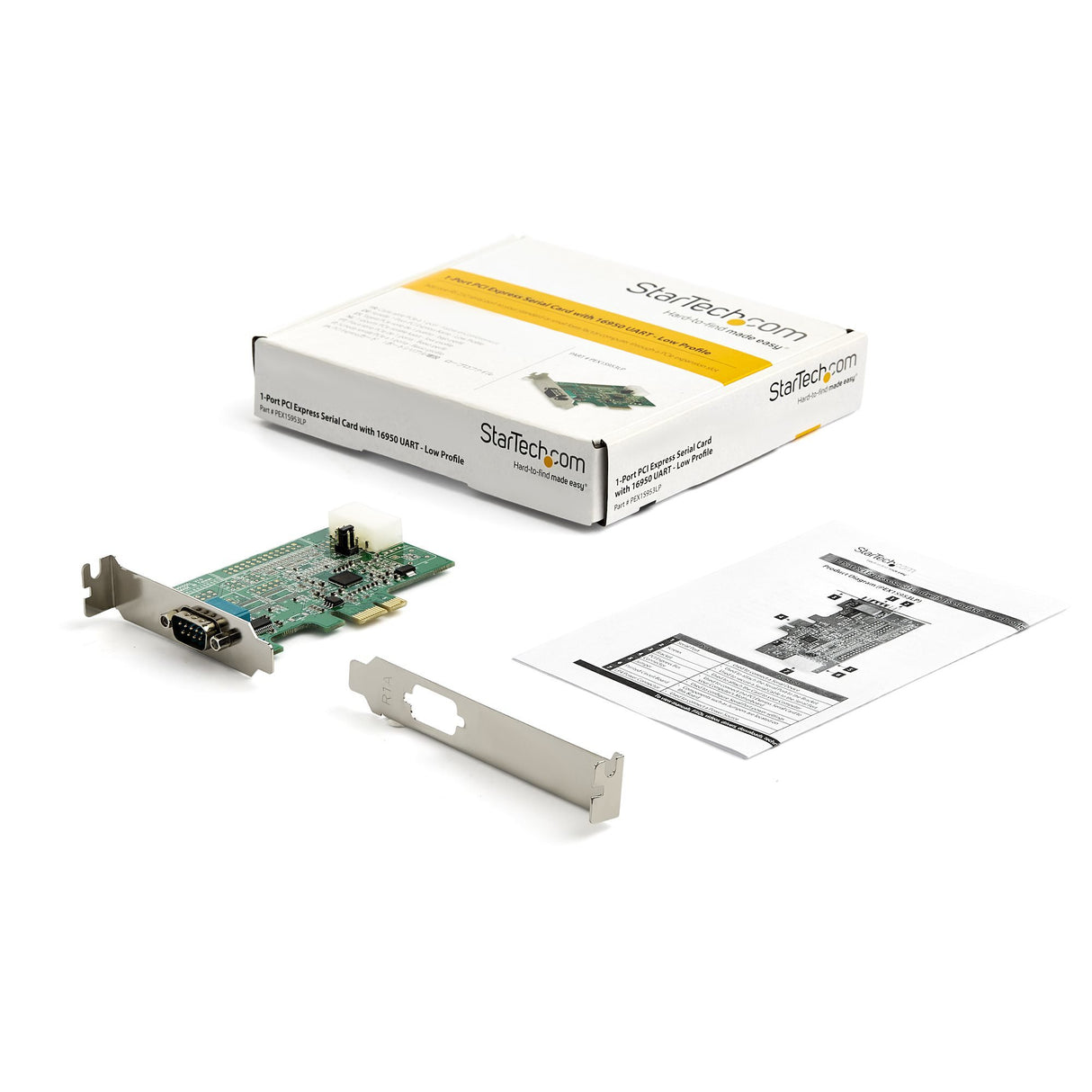 EAN 0065030881159 - StarTech.com PEX1S953LP tarjeta y adaptador de interfaz Interno De serie imagen 6
