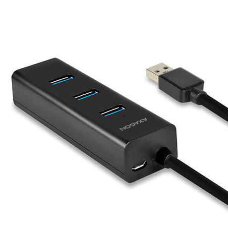 EAN 8595247903525 - Axagon HUE-S2B hub de interfaz USB 3.2 Gen 1 (3.1 Gen 1) Type-A 5000 Mbit/s Negro imagen 2
