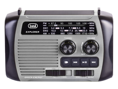 EAN 8011000040714 - Trevi RA 7F30 BT Portátil Analógica Negro, Gris imagen 2