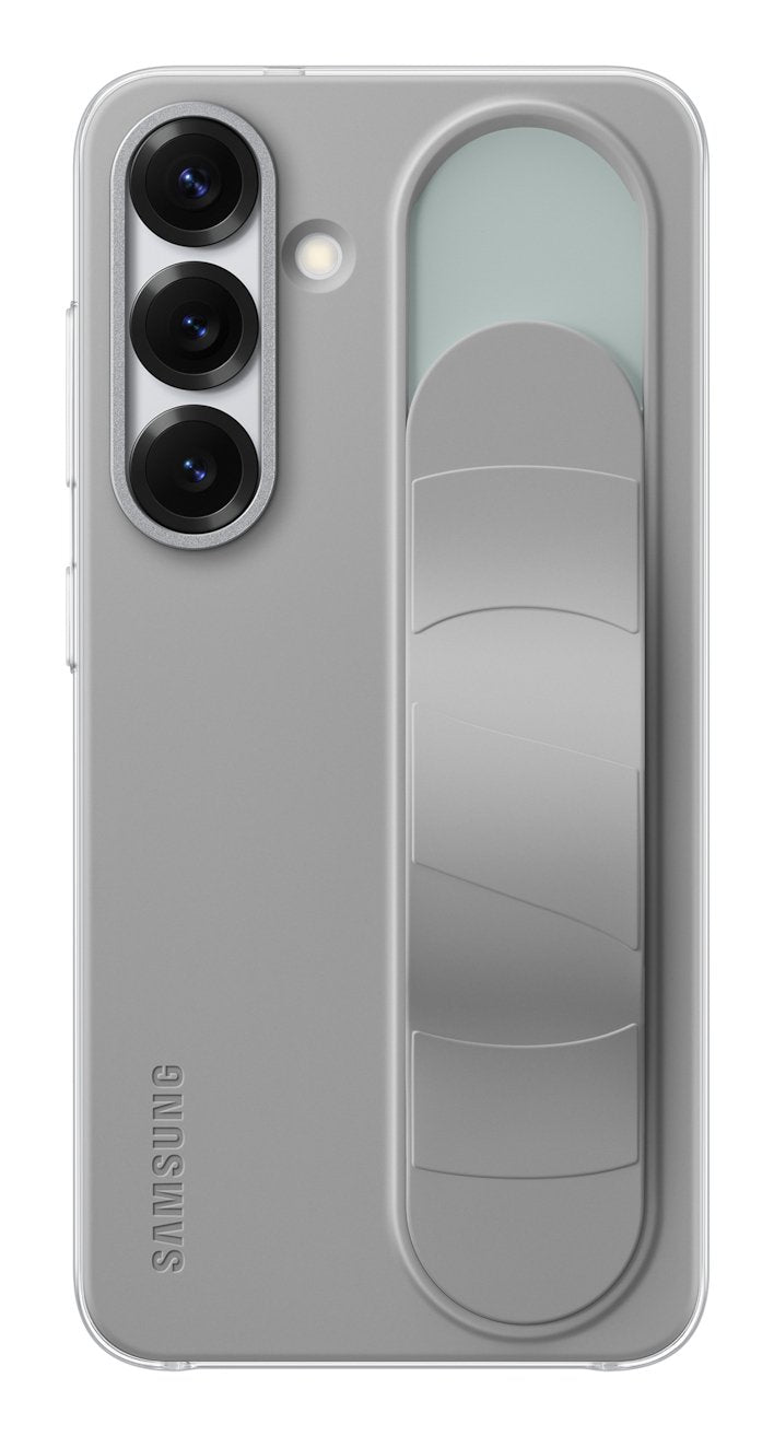 Funda Samsung Standing Grip Galaxy S25 Grau