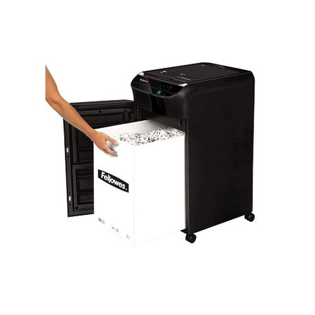 EAN 0043859804986 - Fellowes 100135793 triturador de papel Corte en confeti Negro imagen 5