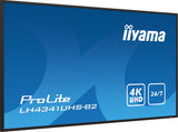 Television Iiyama Lh4341uhs-B2 (43") Negro Brillante