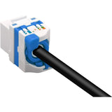 Techly Cat 6a Keystone Rj45 Jack Utp Unshielded Tooless Iwp-Md C6a/Urott