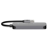 Nedis Ccgb61210gy01 Hub De Interfaz Usb 3.2 Gen 1 [3.1 Gen 1] Type-A Gris