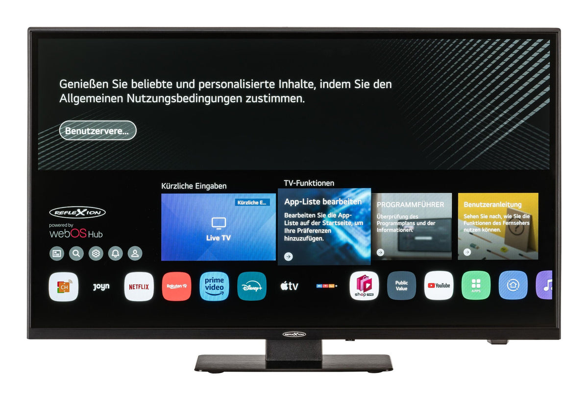 EAN 4260664981695 - Reflexion LDDX22iBT-B 55,9 cm (22") Full HD Smart TV Wifi Negro 220 cd / m² imagen 2