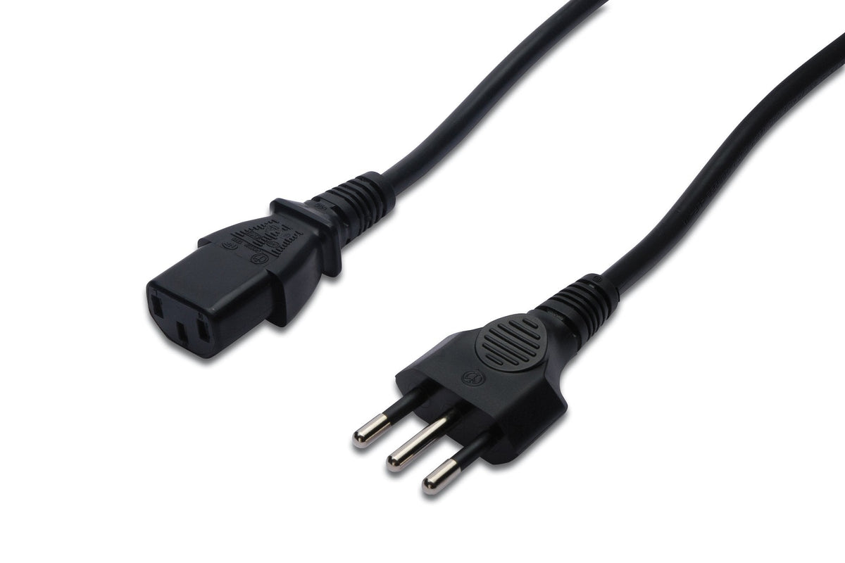 Assmann Electronic Ak-440113-018-S Cable De Transmisión Negro 1,8 M Cei 23-50 C13 Acoplador