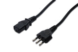 Assmann Electronic Ak-440113-018-S Cable De Transmisión Negro 1,8 M Cei 23-50 C13 Acoplador