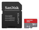 Sandisk Ultra Tarjeta De Memoria Flash (Adaptador Microsdxc A Sd Incluido) 64gb