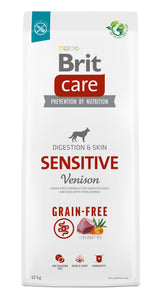 Pienso Para Perros Con Intolerancias Alimentarias Brit Care Dog Grain-Free Sensitive Venison 12kg