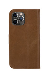 Dbramante1928 Copenhagen Slim - Flip-Hlle Fr Mobiltelefon - Genarbtes Leder - Hellbraun - Fr Apple Iphone 13 Pro Max