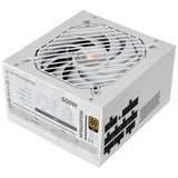 Fuente Modular Mars Gaming 650w Mpb650psi Atx3.1 80+Gold Pfc Activo Pcie5.1 12v-2x6 Dc-Dc Smd Blanco