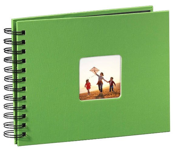 Hama  Fine Art  Spiralbound 24x17 50 Pages Apple-Green 94880