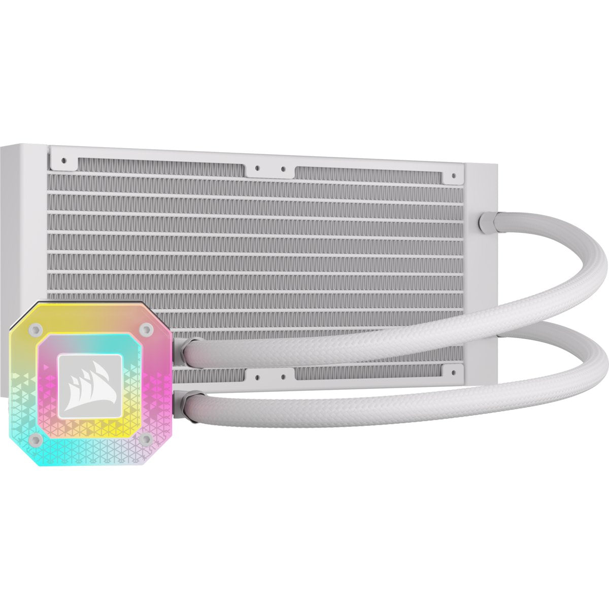 Refrigerador Liquido Cpu Corsair H100i Elite Capellix Xt Rgb (2x120mm) Blanco