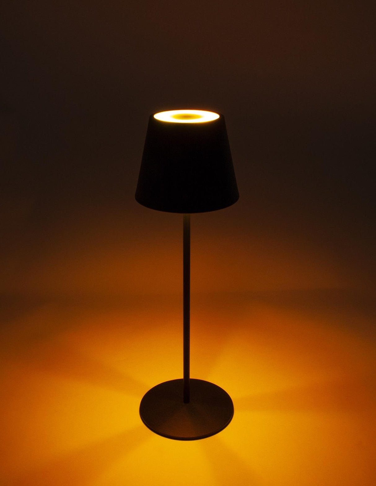Schwaiger Lámpara De Mesa Led Akku 200lm Rgb 380mm Negro