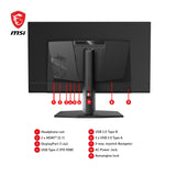 Monitor 32"(81.3cm)Tft Msi Mpg 321uxde Qd-Oled 9s6-3dd29a-006 Retail