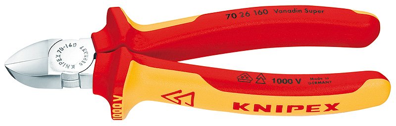 Knipex Alicates De Corte Lateral 70 26160