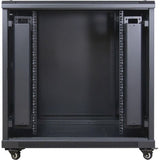 Inter-Tech 88887258 Armario Rack 15u Rack O Bastidor Independiente Negro, Armario It Negro, Rack O Bastidor Independiente, 15u, 400 Kg, Negro