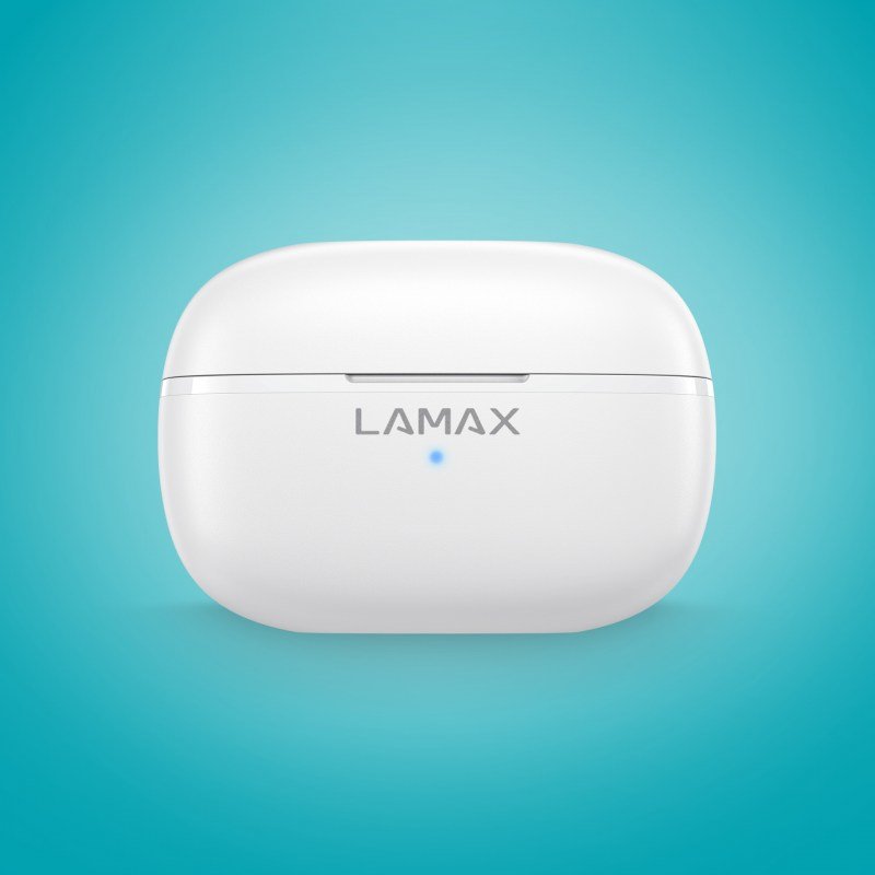 Auriculares Inalámbrico Lamax Clips1 Play  Usb Tipo C Bluetooth Blanco