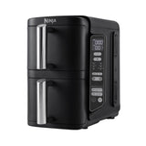 Freidora  Ninja Sl300eu Doble 7,6 L Independiente 2470 W Freidora Baja En Grasa Negro