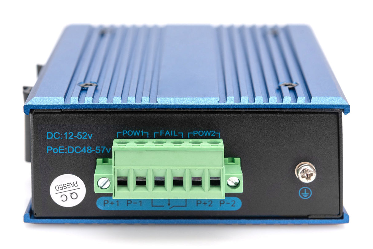 EAN 4016032485483 - Digitus DN-651131 switch No administrado Fast Ethernet (10/100) Energía sobre Ethernet (PoE) Negro, Azul imagen 4