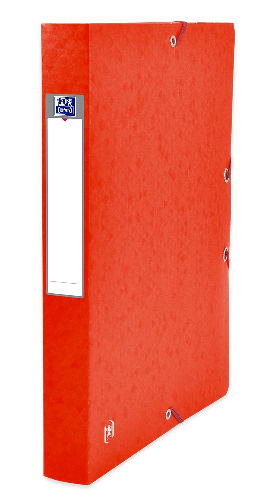 Oxford Heftbox 4 Cm Din A4 Rojo