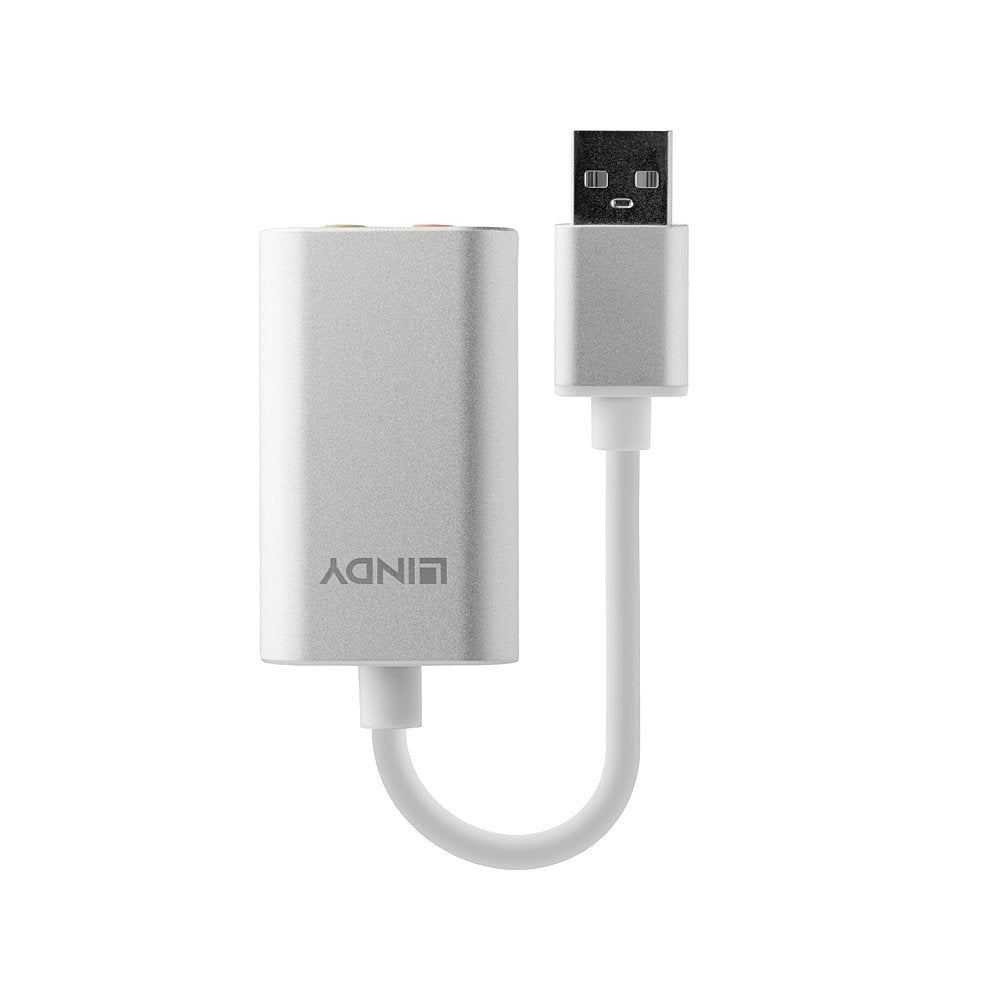 Lindy Adaptador Audio Usb Tipo A 3.5mm