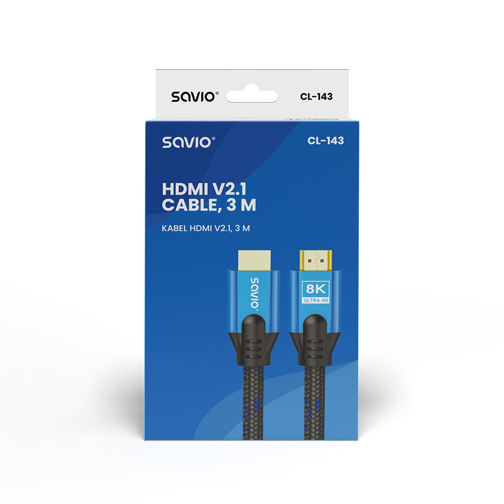 Hdmi Cable Cl-143 V.2.1 Savio