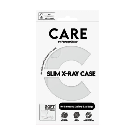 EAN 5715685025518 - PanzerGlass CARE™ by ® X-Ray Case Samsung S25 Edge funda para teléfono móvil Transparente imagen 3