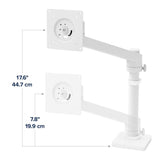Soporte De Monitor Ergotron 45-669-216,  Blanco