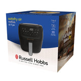 Freidora Russell Hobbs Satisfry Sencillo 4 L 1350 W  De Aire Caliente Negro