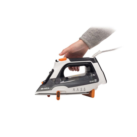 EAN 8003705124493 - Ariete 6190/00 Plancha vapor-seco Suela Ceramic Ultra Glide 2400 W Gris, Negro imagen 9