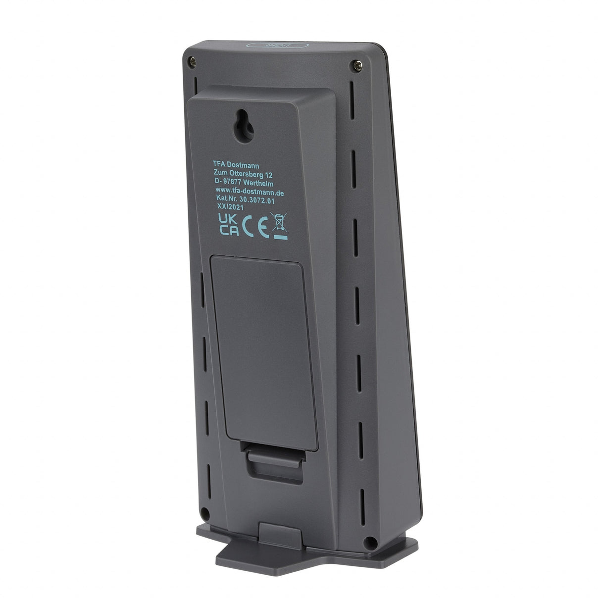 Tfa-Dostmann 30.3072.01 Termómetro Ambiental Interior Exterior Negro, Blanco