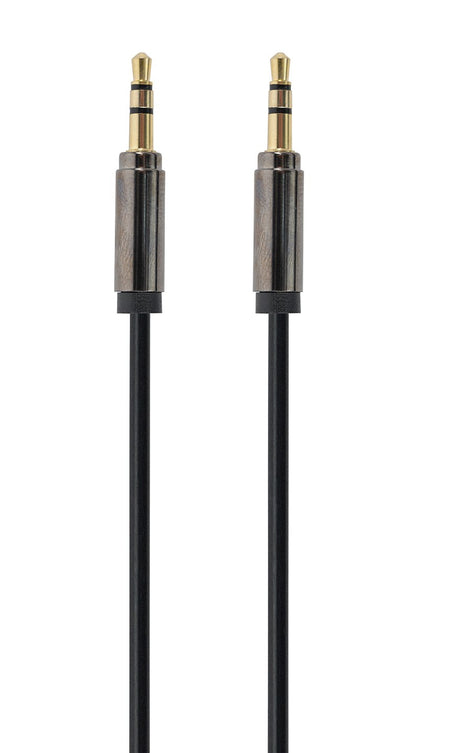 EAN 8716309097727 - Gembird CCAP-444-1M cable de audio 3,5mm Negro imagen 2