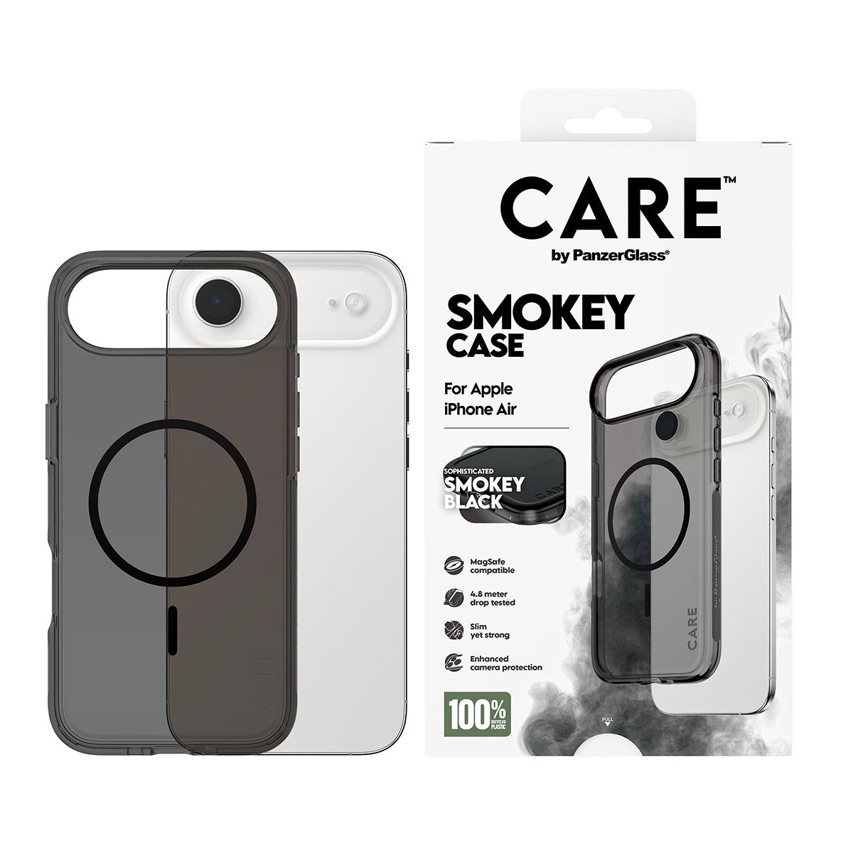 Care By Panzerglass Case Urban Expl Smokey Bk Magsafe Ip 17 Air