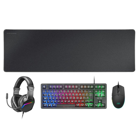 EAN 8435693103349 - Mars Gaming MCP-RGB3 teclado Ratón incluido Juego USB QWERTY imagen 1