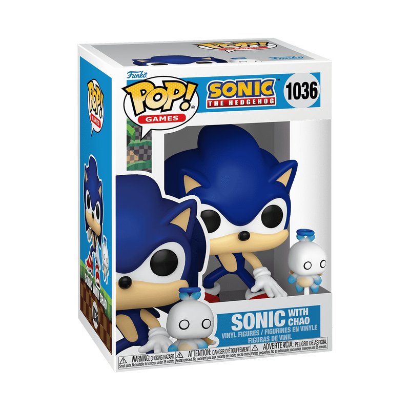 Funko Pop Pop & Buddy Sonic The Hedgehog Sonic Con Chao 80309