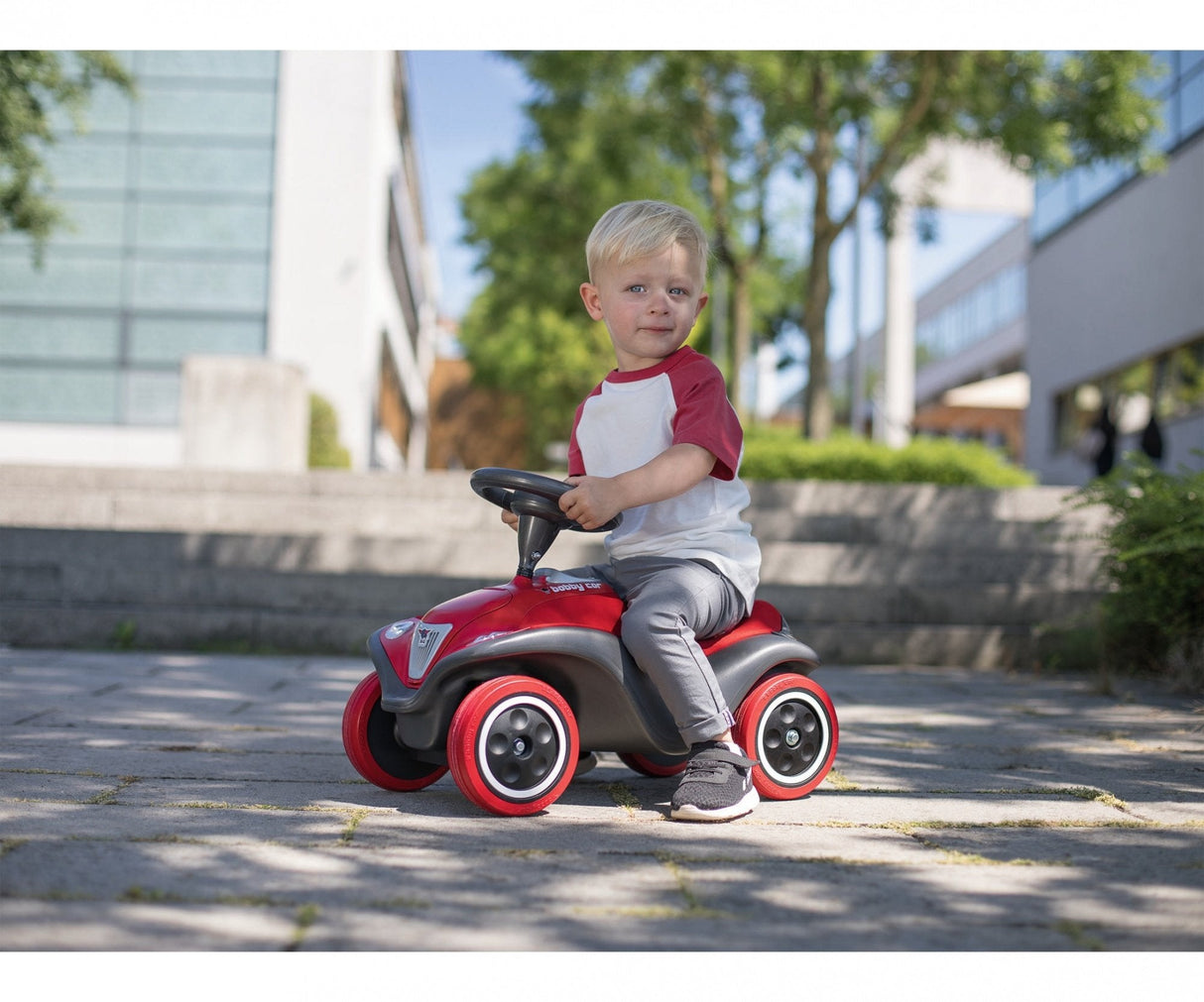 Big Bobby-Car Next, Correpasillos Rojo / Antracita