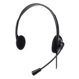 Manhatan Stereo Usb-Headset On Ear, Usb-A Stecker Schwarz