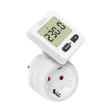 Medidor De Comes Energéticos Logilink, Pantalla Giratoria 180°, Blanco