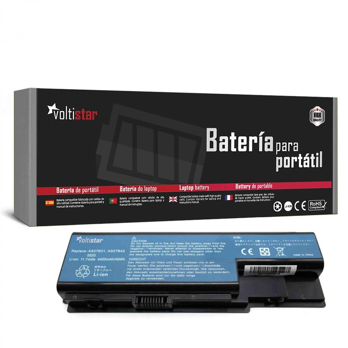 Batería Para Acer Aspire 5920g 5315 8920g 7720g 7520 6920 5520 5310
