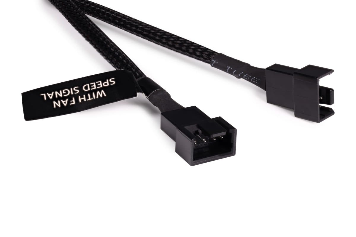 Alphacool Y-Splitter 4-Pin Auf 4x 4-Pin Pwm 15cm - Negro
