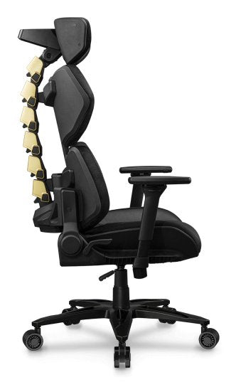 EAN 4710483778438 - COUGAR Terminator Elite Gold Silla para videojuegos de PC Asiento acolchado Negro, Oro imagen 3