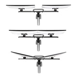 Startech.Com Desk Mount Dual Monitor Arm W  Crossbar, Up To 27 In Displays - Befestigungskit - Artikulierender, Mechanischer Feder
