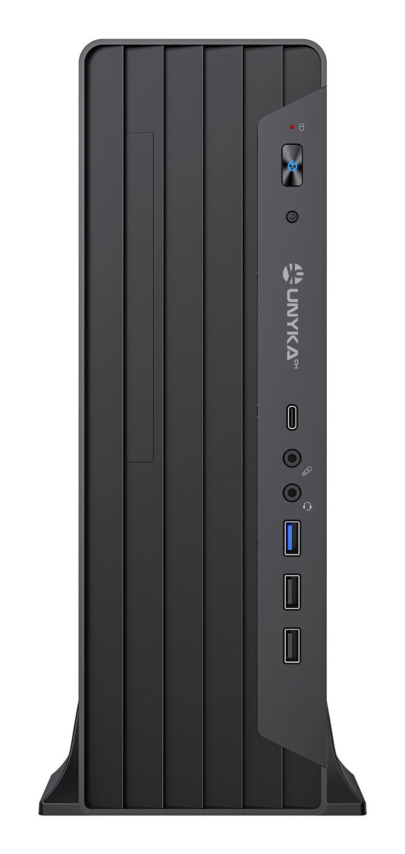 Caja Micro Atx Unykach Uk2012 Cpu Max 80mm Gpu Max 220mm F.A Sfx 300w 80+ Bronze Negro
