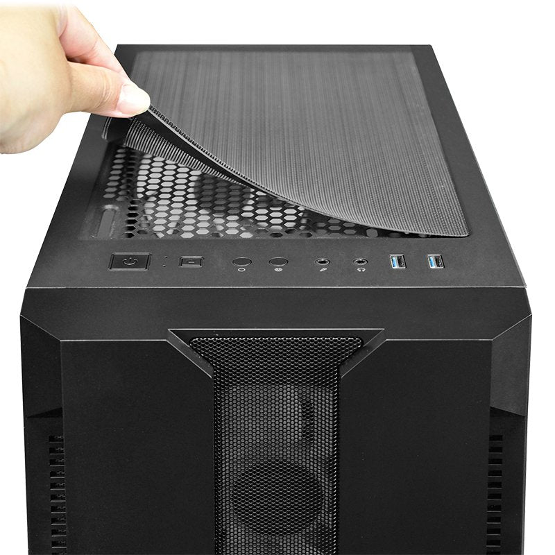 EAN 0753263077226 - Chieftec GS-01B-OP carcasa de ordenador Torre Negro imagen 24