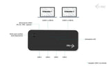 EAN 8595611707230 - i-tec CAKVMHUB2A2C hub de interfaz USB Tipo C 5000 Mbit/s Negro imagen 5
