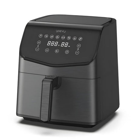 EAN 8436583237939 - Yoevu YV-5500 freidora Sencillo 5,5 L Independiente 1700 W Freidora de aire caliente Negro imagen 1