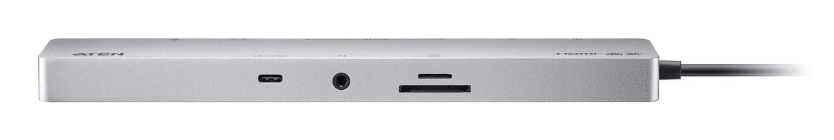 Dock Multifunción11 Puertos Esenciales: 2 Hdmi, 2 Usb-C (1 Para Alimentación Y 1 Para Transmisión De Datos), 3 Usb Tipo A, 1 Sd,