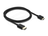 Delock Koaxiales High Speed Cable Hdmi Hdmi Macho A Mini Hdmi Macho 8k 60 H